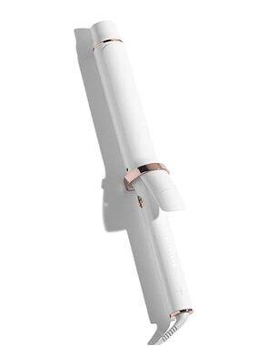 T3 SinglePass Curl X 1.5 Inch Ceramic Extra-Long Barrel Curling Iron in White